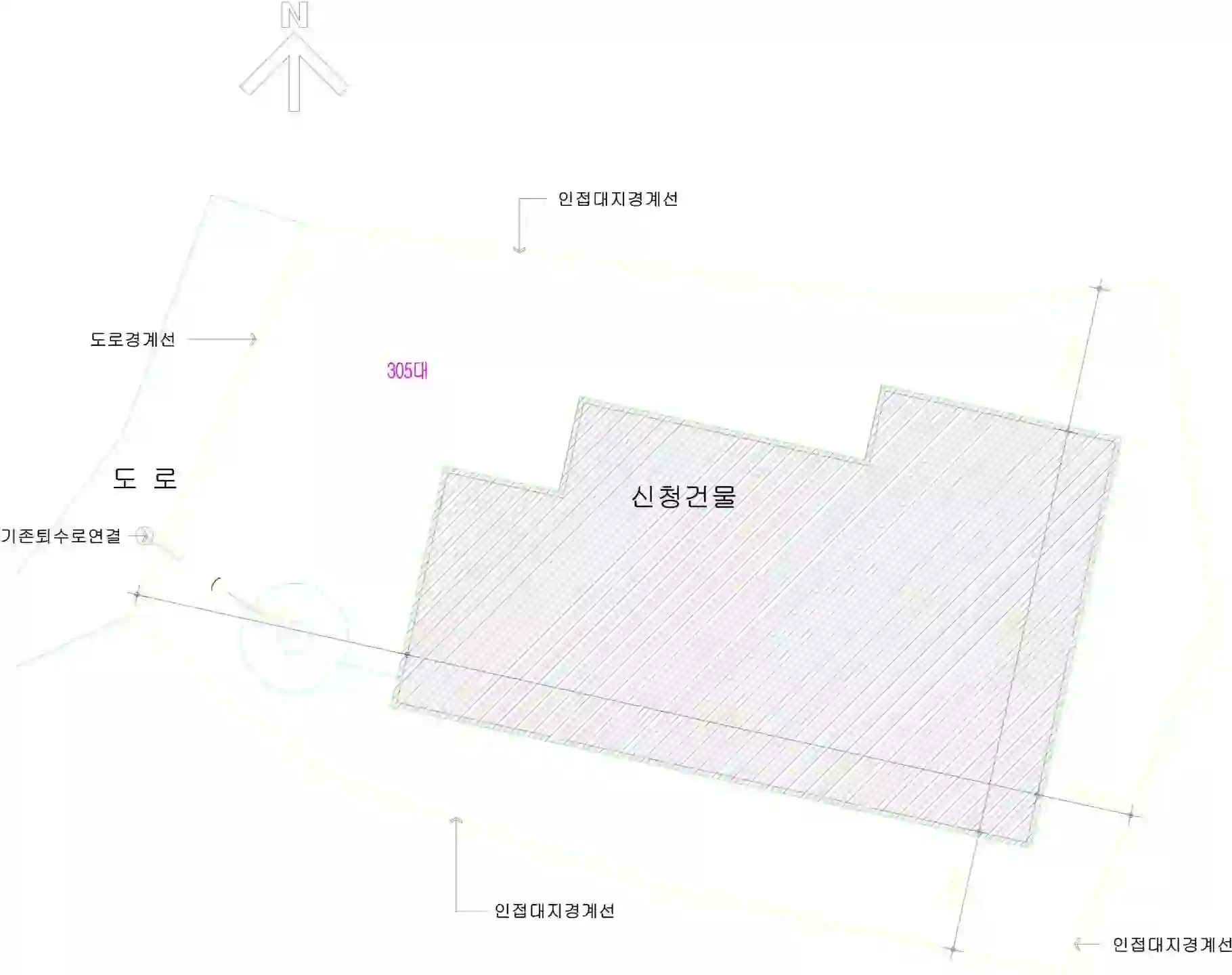 쇄암리 305 배치도 이미지